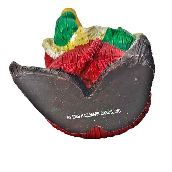 Hallmark Keepsake Ornament Old World Gnome 1989 Christmas Tree Vintage Elf Troll - Picture 7 of 10